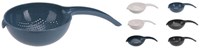 Excellent Houseware passoire plastique avec poignée accessoire cuisine blanc