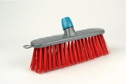 HH - Linea straatbezem 32cm rood kunststof buitenbezem