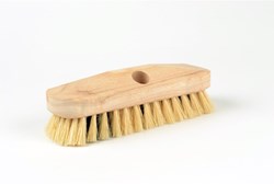 Linea brosse à récurer fibres tampico bois 23cm brosse de nettoyage