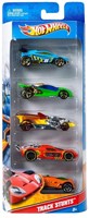 Hot Wheels cadeaupakket 5 auto's - speelgoedauto's met metaal