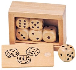 Goki Dobbelstenenset Hout