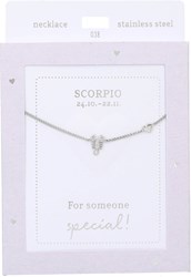 Depesche ketting sterrenbeeld zilver Scorpio dames sieraad
