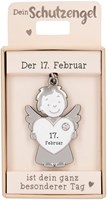 Depesche pendentif ange gardien - porte-clés cadeau 17 février