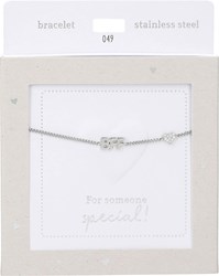 Depesche bracelet argenté Heart of Gold BFF bijou d'amitié