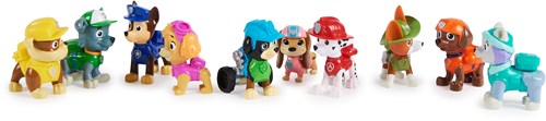 van der Meulen Paw Patrol 10 Figuren Speelset Cadeau - Speelfiguren-2