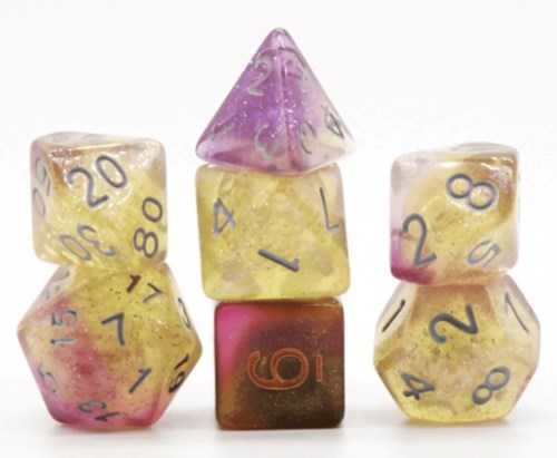 Foam Brain Games dés Dream Nebula RPG set jeu de rôle