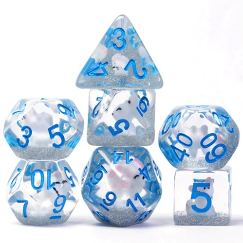 Foam Brain Games set de dés Arctic Fox pour jeux de rôle