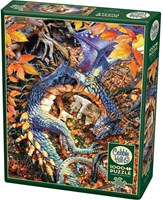 Cobble Hill puzzle 1000 pièces - puzzle dragon aventure Abby