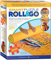 Eurographics puzzelmat Smart Puzzle Roll & Go Mat geel tot 2000 stukjes