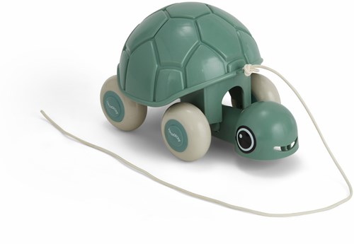 Viking Toys trekfiguur schildpad - kleurrijk peuterspeelgoed