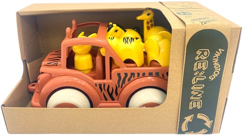 Viking Toys safari truck - duurzaam speelgoed van gerecycled plastic-2