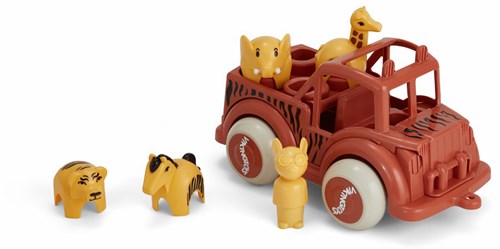 Viking Toys safari truck - duurzaam speelgoed van gerecycled plastic