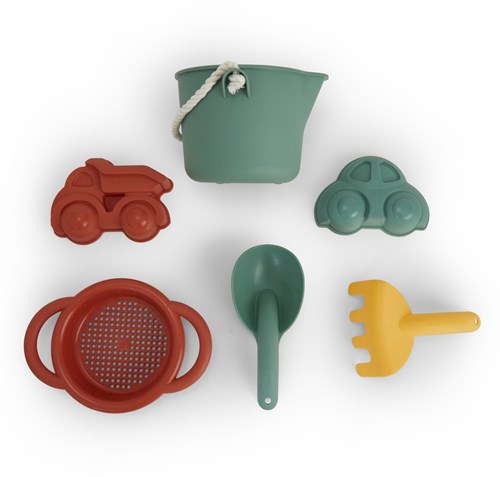 Viking Toys zand en water speelset met emmer - duurzaam buitenspeelgoed