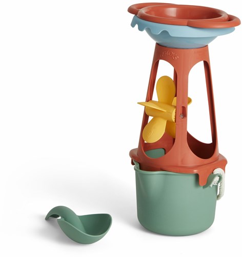 Viking Toys ensemble de jeu sable et eau avec moulin en plastique recyclé