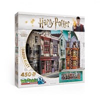 Wrebbit 3D Harry Potter puzzel Diagon Alley 450 stukjes 3D