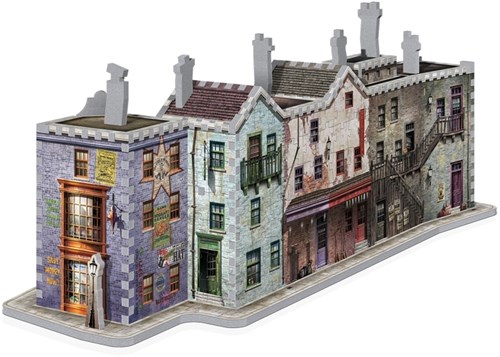 Wrebbit 3D Harry Potter puzzel Diagon Alley 450 stukjes 3D-3