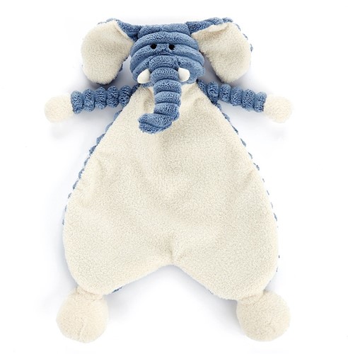 Jellycat Knuffeldoekje Cordy Roy Baby Olifant - 5x19x23cm