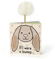 Jellycat kinderboek Bunny - interactief voelboekje 2x16x15cm
