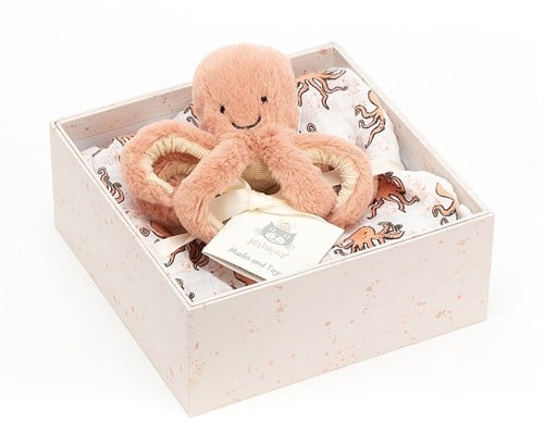 Jellycat Cadeauset Odell Octopus - 18cm