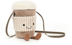 Jellycat - Amuseable Coffee-To-Go Tas - 22x13cm