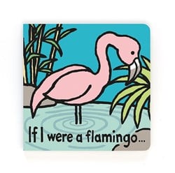 Jellycat Boek Als Ik Een Flamingo Zou Zijn - 2x15x15cm