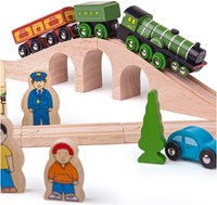 Bigjigs Flying Scotsman Train Set-3