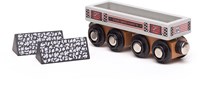 BigJigs kolenwagon speelgoed trein - multicolor - houten wagon-3
