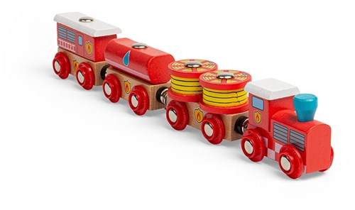 Bigjigs Brandweer Trein-2