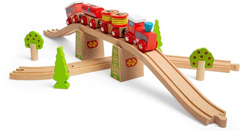 Bigjigs Brandweer Trein-3