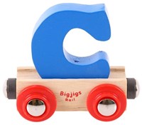 Bigjigs Lettertrein C-3