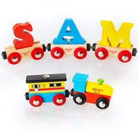 Bigjigs Lettertrein locomotief-2