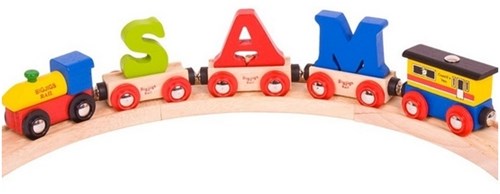 Bigjigs Lettertrein locomotief-3