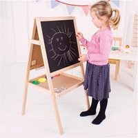 Bigjigs Junior Art Easel (chevalet d'art)-3