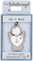 Depesche porte-clés ange gardien 11 mars - porte-bonheur cadeau