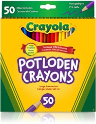 Crayola crayons de couleur - 50 pièces pour des dessins créatifs
