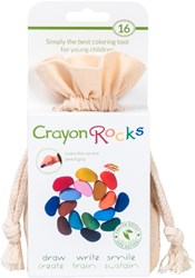Megaform crayons de cire Crayon Rocks 16 couleurs écologiques et sûrs