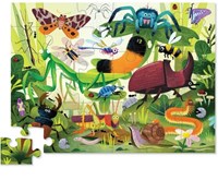 Crocodile Creek Vloerpuzzel Backyard Bugs - 36 stukjes-2