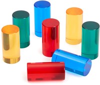 Guidecraft licht en kleur speelgoed cilinder set - educatief speelgoed