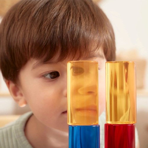 Guidecraft licht en kleur speelgoed cilinder set - educatief speelgoed-3