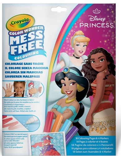 Crayola livre de coloriage Princesses Disney - plaisir de colorier magique pour enfants