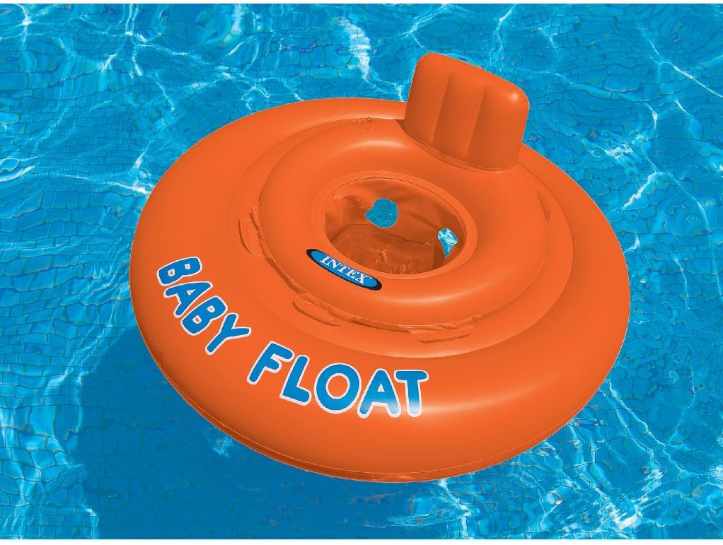Nadruk prototype Paine Gillic INTEX baby float / zwemband / zwemtrainer - 1 tot 2 jaar - tot 15 kilo