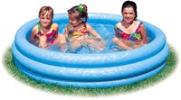Intex opblaasbaar zwembad blauw rond 168x41cm voor kinderen-2