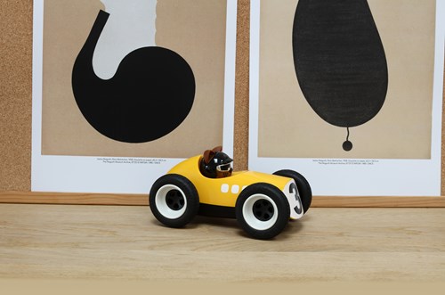 Playforever voiture Egg Sunnysider - voiture jouet colorée pour enfants-2