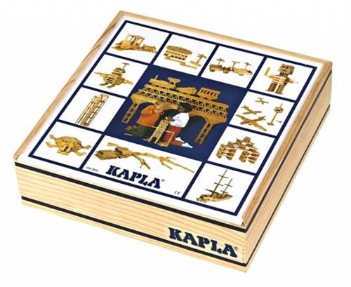 Kapla houten bouwplankjes 100 blank