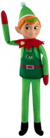 Elf On The Shelf poupée peluche de Noël Elf Mate Cobbler aux yeux verts