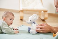 Kaloo éléphant peluche musicale - doudou sonore matière recyclée-3
