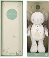 Kaloo éléphant peluche musicale - doudou sonore matière recyclée