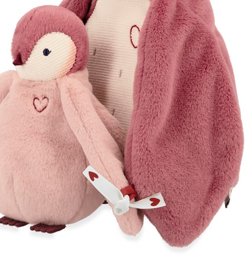 Kaloo peluche pingouin rose - Complices duo coffret cadeau-2