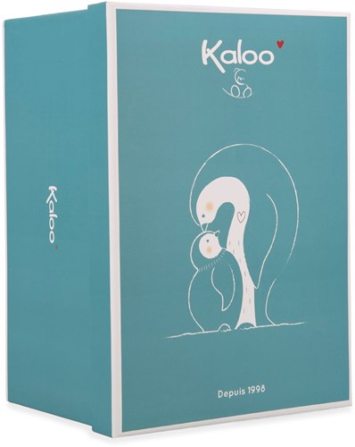 Kaloo peluche pingouin rose - Complices duo coffret cadeau-3