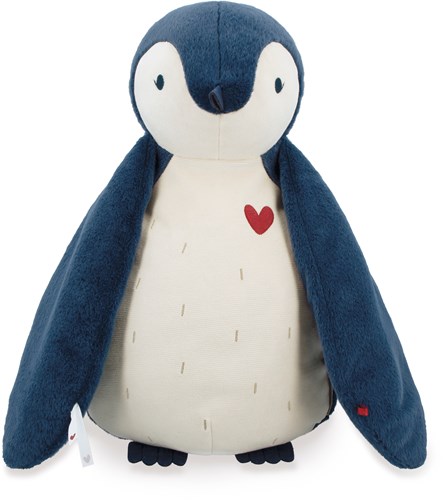 Kaloo peluche manchot 50 cm avec lange d'emmaillotage - Collection Complices-2